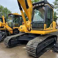 Excavatrice Komatsu PC200-8 d'occasion avec pièces hydrauliques complètes pour projet d'excavation de canalisations