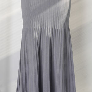 बुटीक थोक 2026 वसंत नई फैशनेबल और बहुमुखी मध्य से लंबे प्लम्मिमिंग कपास महिलाओं की आधा स्कर्ट - Product Image 5