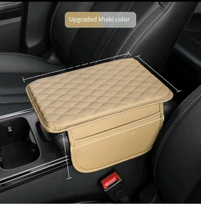 Tapis de rangement universel pour boîte à <span class=keywords><strong>gants</strong></span> de voiture, pochette de rangement pour véhicule, coussin de rehaussement central multifonctionnel pour coudes - Product Image 6