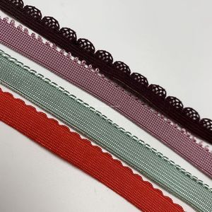 Xinde Nylon ren Jacquard đàn hồi ban nhạc đàn hồi Áo ngực dây đeo vai Webbing với ren TRIM đồ lót từ Quảng Đông - Product Image 1