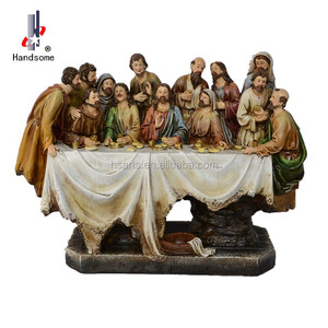 La última cena colgando de la pared decoración del hogar resina religiosa <span class=keywords><strong>católica</strong></span> <span class=keywords><strong>artículos</strong></span> de artesanía - Product Image 1