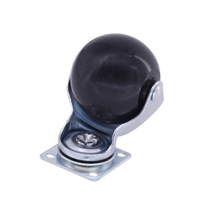 Ruedas para muebles Ruedas antiguas Rueda de plástico Rueda giratoria de 2 pulgadas Ruedas <span class=keywords><strong>vintage</strong></span> con freno - Product Image 2