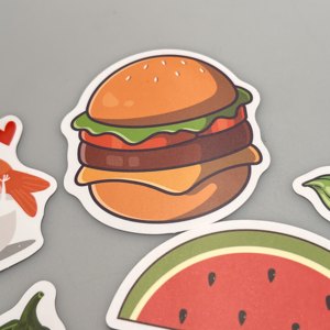 สติกเกอร์ไวนิลไดคัทป้ายพิมพ์โลโก้บริษัทโฮโลโก้ไวนิลพีวีซีกันน้ำกำหนดเองได้ - Product Image 4