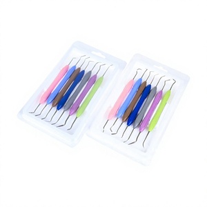 Juego de instrumentos de resina para odontología restauradora, herramientas de colocación de composite dental de doble punta para dentistas, herramientas dentales - Product Image 3