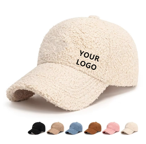 Wholesale Letter Embroidery Lamb Wool Baseball <b>Caps</b> Warm <b>Winter</b> Fleece Hip-Hop <b>Cap</b> <b>for</b> <b>Men</b> Women Outdoor Travel - Product Image 1