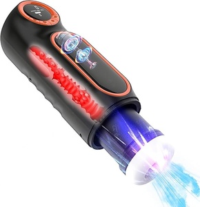 Nuevos masturbadores de masturbación masculina, máquina de succión eléctrica automática, Vaginas, Juguetes sexuales, masajeador de <span class=keywords><strong>vagina</strong></span> de bolsillo para adultos para hombres - Product Image 1