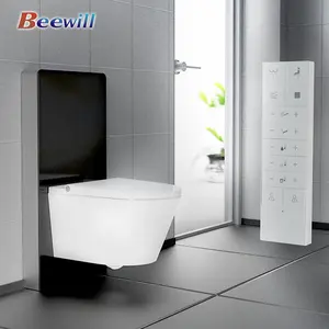 الحمام CE القياسية خزان المياه المياه 6/3l أو 4.5/3l فلاشينغ حجم صهريج ل الجدار علقت المرحاض