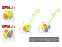 Jeu de poussée éducatif unisexe pour enfants de 5 à 7 ans avec poignée en plastique, inspiré des animaux (dinosaures, avions, poissons, crabes, tortues)