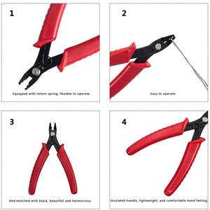 Инструмент для обжима бусин YTH 3260, обжимные клещи для бусин, инструмент для изготовления ювелирных изделий, для рукоделия и DIY проектов - Product Image 3