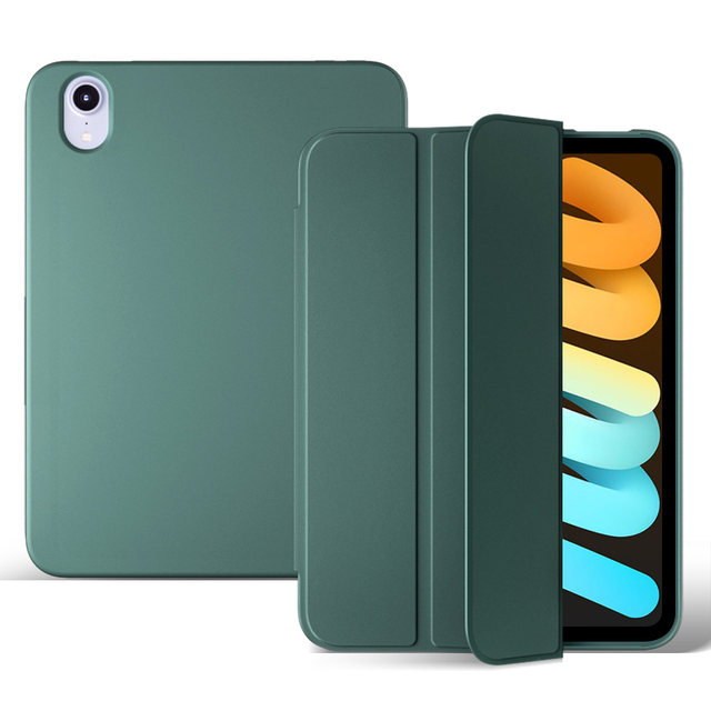 CoolSonic Slim Fashionable Flip Cover Trifold Protective Case for iPad Mini 6/7 8.3inch with Auto-Sleep Magnetic Function