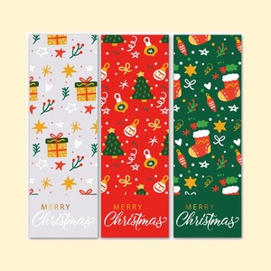 Stock Ready regalo di natale adesivi personalizzati sigillo etichette adesivi decalcomanie per imballaggio buste Santa slitta su misura alla rinfusa - Product Image 3