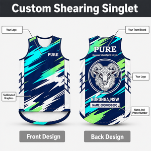 Singlet Cukur Domba Kustom Murni, Jersey Cukur Domba Kustom, Baju Kerja Cukur Domba Ekor Panjang, Singlet Cukur Domba Cepat Kering, Hoodie Polo Au - Product Image 3