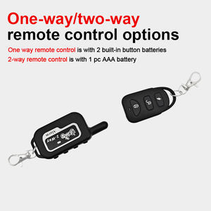 新款12v摩托车双向报警系统防转向振动报警无钥匙遥控发动机启动双向报警系统 - Product Image 2