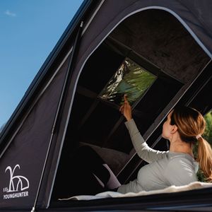 Tente de toit de voiture en alliage d'aluminium, ouverture rapide, une chambre, quatre saisons, tissu Oxford polyester double couche - Product Image 2