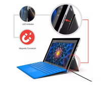 Connexion Surface 15V 3A au câble de charge rapide de type C PD pour Microsoft Surface Pro 8 7 6 5 4 3 Go 3 2 1 ordinateur portable 4 3 2 1