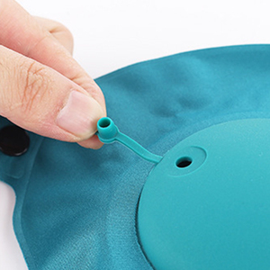 U-Shape Travel Pillow Automatic Air <b>Inflatable</b> Airplane <b>Car</b> Pillows Ring Pillow Folding Press Type Bed Neck Cushion - Product Image 6