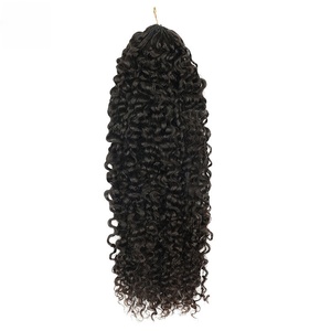 <span class=keywords><strong>Xtrend</strong></span> Cheveux synthétiques 10 pouces, 8 paquets, Bob court, Passion Twist pré-torsadés, teints, à crocheter, pointes bouclées, pour femmes brunes - Product Image 2