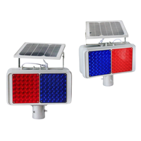 Lampe d'épaule LED portable à énergie solaire haute luminosité, protection IP68, clignotement prismatique haute intensité en plastique pour le stationnement