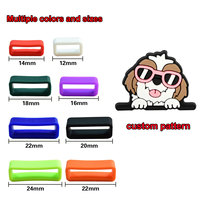 Breloques durables pour colliers de chien, imperméables et amovibles, vente en gros, breloques personnalisées pour colliers de chien
