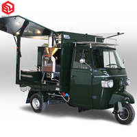 Prix d'usine, vente chaude : Vélo électrique, Tricycle électrique, Camion de restauration électrique mobile pour pizza, café, tacos, chariot de restauration mobile, camion de crème glacée