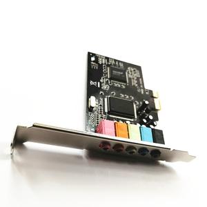 CM8738 <span class=keywords><strong>Carte</strong></span> <span class=keywords><strong>son</strong></span> audio <span class=keywords><strong>express</strong></span> <span class=keywords><strong>interne</strong></span> polyvalente 6 canaux 5.1 <span class=keywords><strong>PCI</strong></span>-E Performances améliorées pour une meilleure expérience audio - Product Image 5