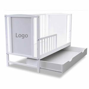 Cuna Premium de Madera de Haya para Bebé, Cuna de Madera Maciza para Recién Nacidos, Cómoda y Ecológica, Cuna para Bebé Junto a la Cama - Product Image 4