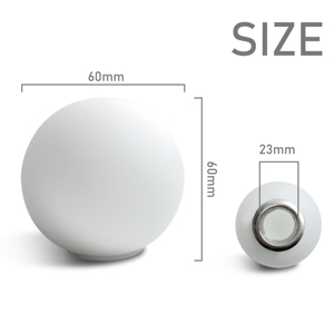 6/8/10/11/12/13/14/15/16/18/20 cm Diameter G9 Bulb Cover Milk White Ball <strong>Glass</strong> Lamp <strong>Shade</strong> for Pendant <strong>Light</strong> Home Decor - Product Image 2