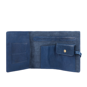 Luxury Leather Compact Travel Power Bank Case Multi-functional Soft Travel Cable Earphone Organizer Consumer Electronic Gear Bag - Product Image 1