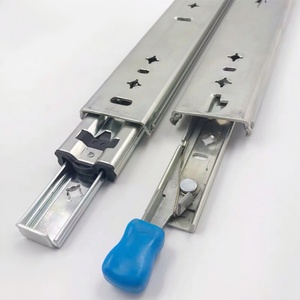 Corredera de Cajón de Acero Reforzado de 53mm con Cerradura, Herraje para Muebles de New Furniture para Cocina y Sala de Estar - Product Image 3