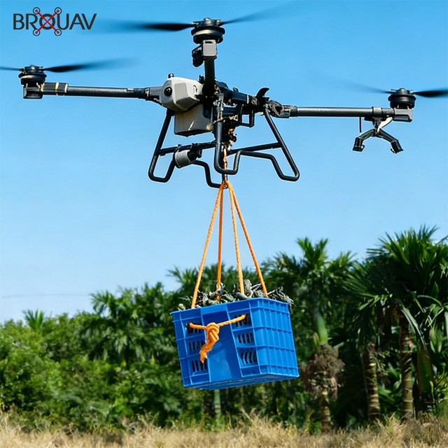 Hot Sale Professional Intelligent Agriculture Drone Dji T100 Sprayer Motor Core Component BROUAV Brand 1 Year Warranty
