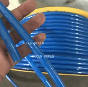 Línea de extrusión de tubos de fibra de poliuretano, máquina extrusora de manguera de aire PU