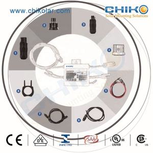 Voltaje de arranque 22V 1600w 2000w micro inversor de corriente con carcasa IP67 - Product Image 6