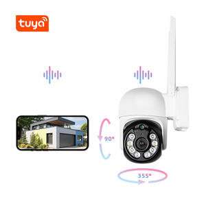 4MP AI الكشف عن PTZ CCTV في الهواء الطلق Tuya IP65 ضوء مزدوج اتجاهين صوت حركة تلقائي صفارة إنذار مدمجة - Product Image 1