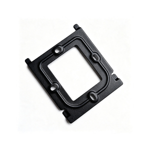 Boîtier en tôle métallique thermolaqué sur mesure, support en forme de U, plateau découpé au laser, fabrication de tôles pliées, pièces d'encastrement OEM - Product Image 3