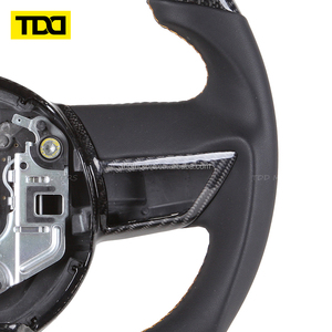 Volant sport en fibre de carbone TDD pour Chevrolet Camaro SS Bumblebee, améliorations personnalisées - Product Image 3