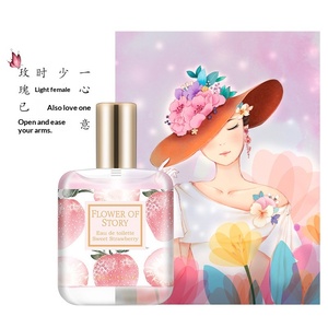 Parfum populaire pour influenceurs en ligne Flower <span class=keywords><strong>Story</strong></span> Lavande Rose – Spray d'amour longue durée pour filles, étudiantes et femmes - Product Image 4