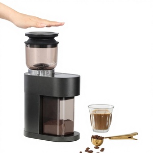 Machine <span class=keywords><strong>à</strong></span> <span class=keywords><strong>café</strong></span> transfrontalière très vendue, broyeur de grains de <span class=keywords><strong>café</strong></span> automatique compact pour la maison, machine <span class=keywords><strong>à</strong></span> moudre le <span class=keywords><strong>café</strong></span> italienne pour le bureau, en plastique - Product Image 3