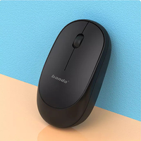 Souris sans fil USB pour ordinateur portable, ultra-mince, ergonomique, portable, mini-souris 2.4g, pour ordinateur portable, bureau, entreprise, tout-en-un
