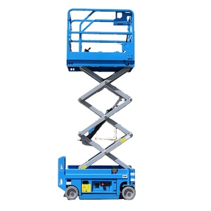 गर्म बिक्री कम कीमत hxpt1012 इलेक्ट्रिक स्व-चालित हाइड्रोलिक कैंची लिफ्ट 12 मीटर अधिकतम ऊंचाई 320 किलोग्राम क्षमता 2 व्यक्ति मंच - Product Image 5