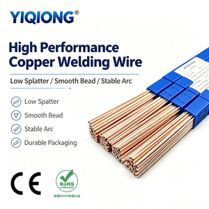 Barre de brasage en alliage de cuivre, phosphore et argent à 15 %, BCuP-5 AWS A5.8, haute résistance, diamètre 1,0/1,5/2,0/2,5/3,0/4,0 mm pour les conduites CVC - Product Image 1