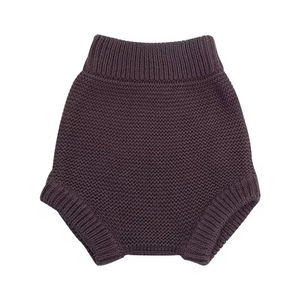 Pantalones cortos de ganchillo para glúteos, ropa informal Unisex para bebés, recién nacidos, niños y niñas, farol tejido de lana de Color sólido, algodón orgánico 100% - Product Image 3