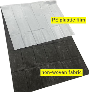 <b>Black</b> Waterproof Non Woven Disposable Fitted Tattoo Bed Sheet Poly <b>Table</b> <b>Cover</b> for Tattoo Studio Use - Product Image 2