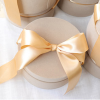 Fass High-End-Samt Papier box, Hochzeit und Geburtstag, Champagner Band Süßigkeiten Geschenk box