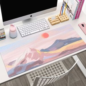 Hot Selling Stock Large Cartoon Anime Natural Rubber Water Resistant Mouse Pad Sublimation Custom Logo <b>Deskmat</b> Factory Office - Product Image 1