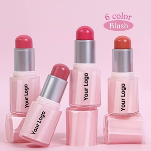 Logo personalizzato Private Label naturale crema vegana fard <span class=keywords><strong>Stick</strong></span> e Bronzer contorno <span class=keywords><strong>Stick</strong></span> trucco vegano arrossire con graziosi rossori - Product Image 4