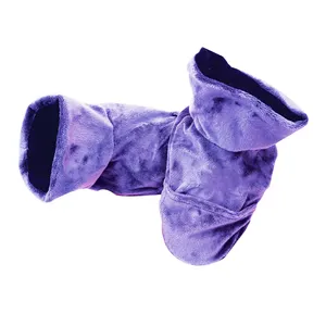 Customize Scents Lavender Natural Aromatherapy Foot Mask Healing Herbal Booties for Pedicure