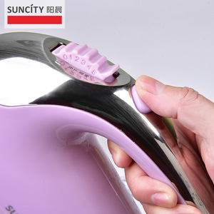 Suncity Handheld Electric Egg Beater 300W 5-Speed Pink Baking Mixer With Wire Whip And Dough Hook - Product Image 2