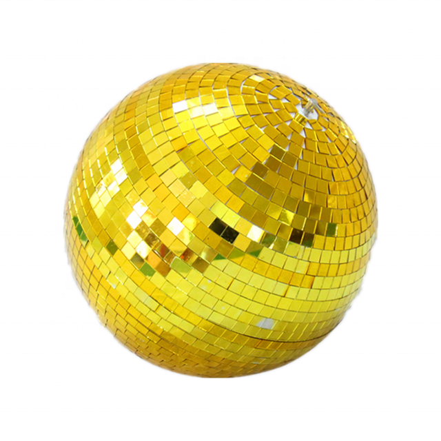 Hanging Party Decoration Silver Mirror Ball Rotating Glass Ball Disco Ball Decoration for Christmas Party