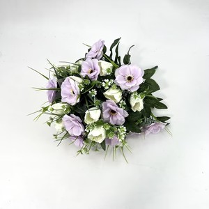 36 Têtes 48cm Grand Bouquet de <span class=keywords><strong>Fleurs</strong></span> Artificielles Arrangement de Chrysanthème en Soie Bouquet de <span class=keywords><strong>Fleurs</strong></span> Décor Funéraire - Product Image 6
