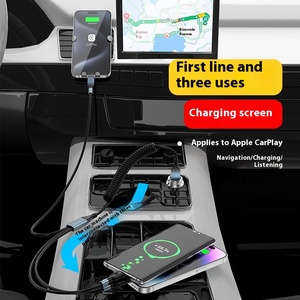 PD65W <span class=keywords><strong>cavo</strong></span> retrattile due in uno 30W per <span class=keywords><strong>cavo</strong></span> dati <span class=keywords><strong>Apple</strong></span> per computer <span class=keywords><strong>iPhone</strong></span> e TPE per proiezione schermo auto - Product Image 4